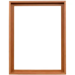 effect Schattenfugenrahmen Profil 50K Holz 100 x 140 / Buche