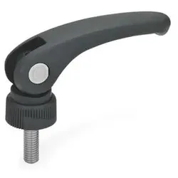 Exzenterspanner, Kunststoff, mit Edelstahl-Schraube (926.1-63-M6-50-A)