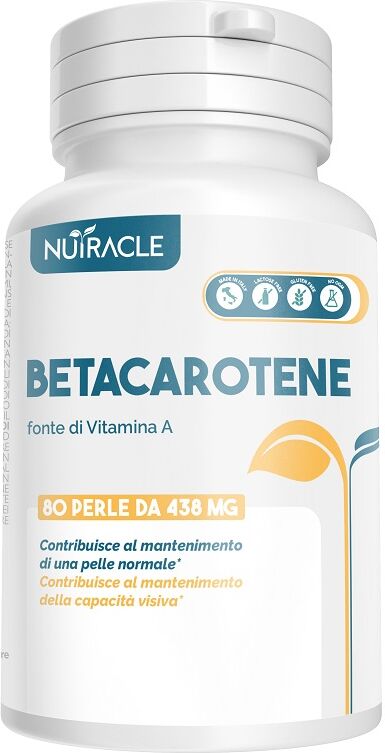 MYLAB NUTRITION Srl NUTRACLE Betacarotene 80 Perle