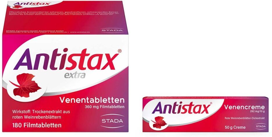 Antistax extra Venentabletten + Venencreme