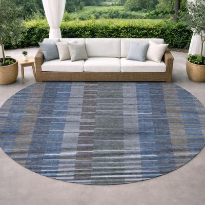 Addison Rugs Machine Washable Indoor/ Outdoor Contemporary Hopkins Chantille Rug