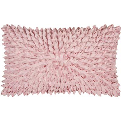Dekokissen PAD "Sentiment", rosa (rose, unifarben), B:30cm L:50cm, Polyester, Dekokissen_Sitzkissen_Kissenhüllen, 3D