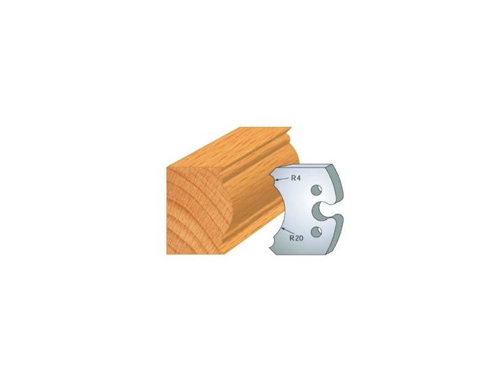 Jeu De 2 Fers Profiles Acier Ht.50mm N°242