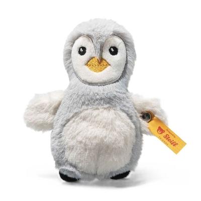 Steiff 242830 - Lio Pinguin Greifling mit Rassel, Plüsch, 11 cm