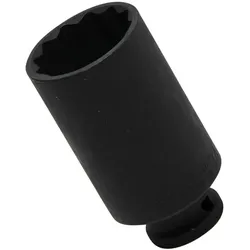 BGS 5340 Impact Nuss / Krafteinsatz Zwölfkant SW 34mm Antrieb 12,5mm (1/2") für Schlagschrauber geeignet