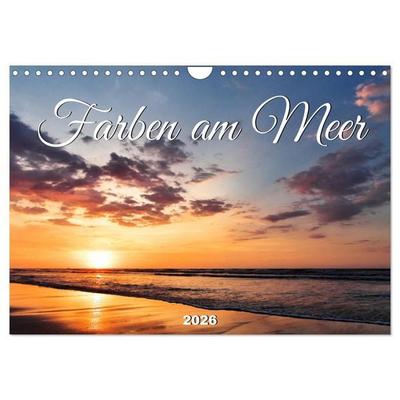Farben am Meer (Wandkalender 2026 DIN A4 quer), CALVENDO Monatskalender