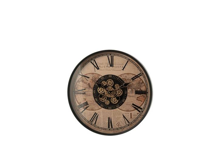 Ambia Home Wanduhr, 60x8x60 cm, Dekoration, Uhr, Wanduhren