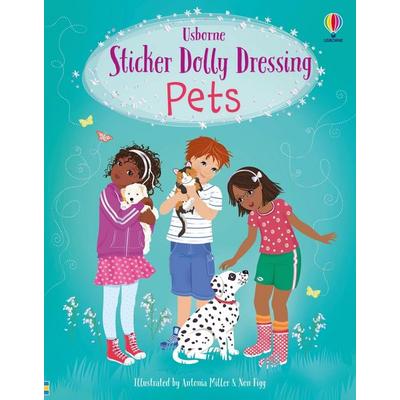 Sticker Dolly Dressing Pets, von Fiona Watt, Usborne Books, 978-1-80507-532-5