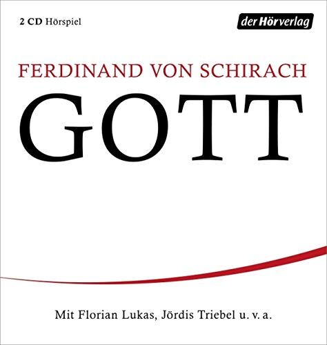 Schirach, Ferdinand von - GOTT: Ein Theaterstück - Preis vom 15.10.2026 23:06:25 h
