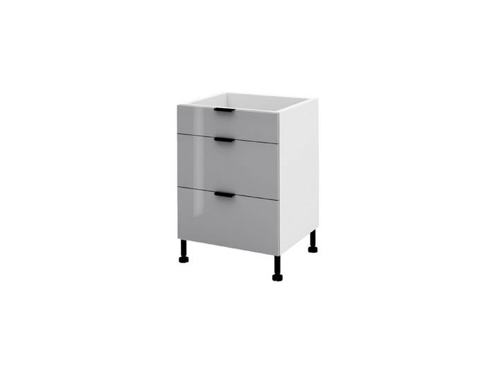 ROYAL24_MARKT Unterschrank – Maximale Ordnung und moderner Komfort (Küchen Unterschrank, 1-St., Lunara – D60S3) Feinste Qualität - Modern - Zeitlos