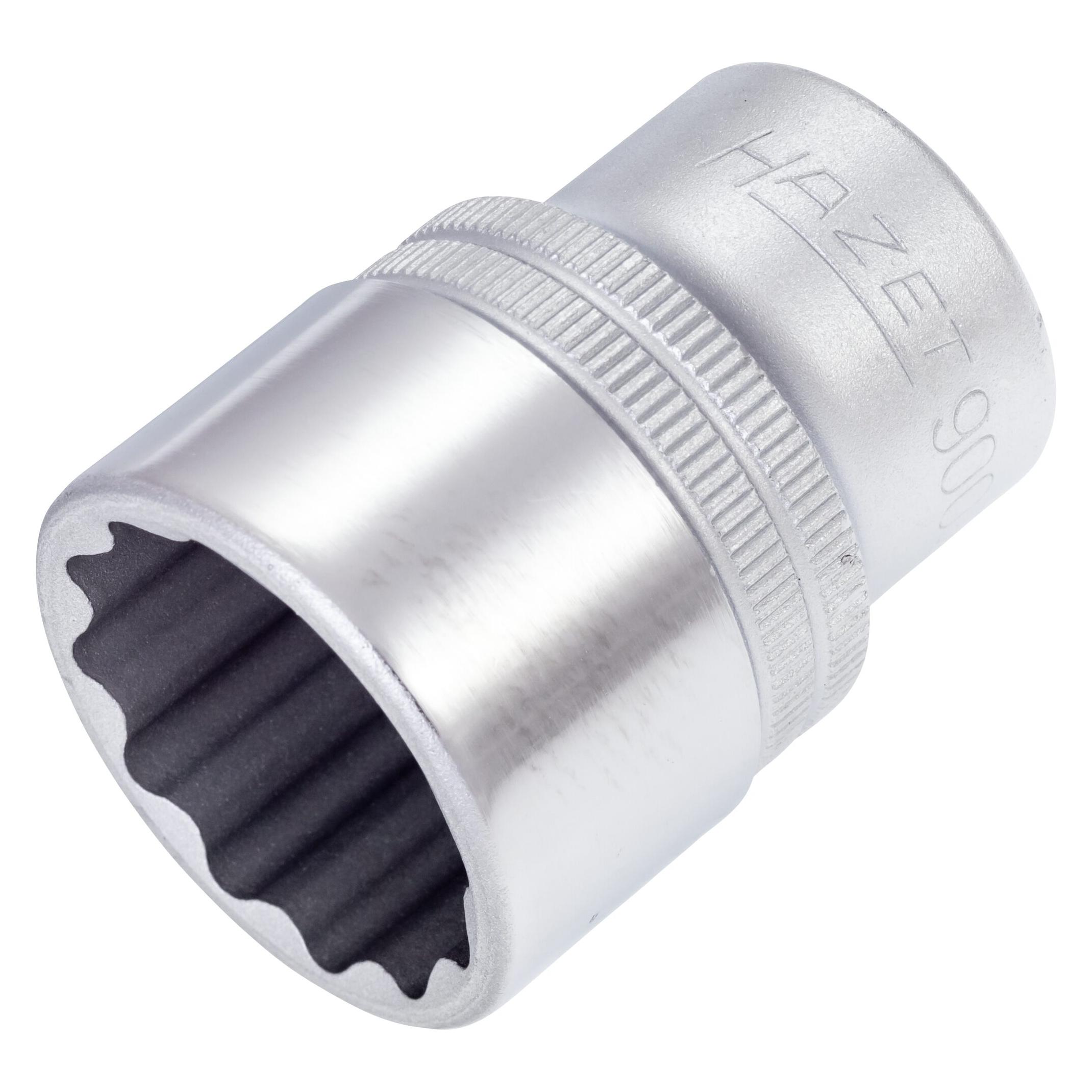 Hazet Steckschlüsseleinsatz Doppelsechskant 900Z-24 Vierkant12,5 mm (1/2 Zoll) Aussen Doppel-S... (24 mm) (900Z-24)