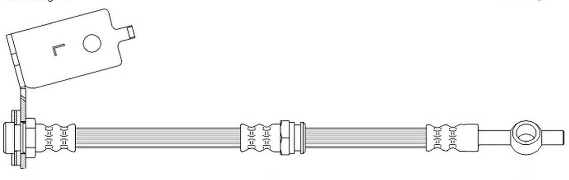 K&K FT0141 Bremsschlauch