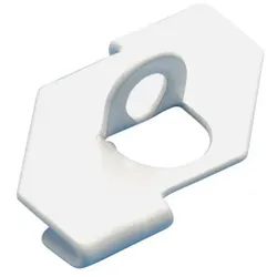 nVent Klammer für Akustikdecken 4G24H-6 weiss RAL9010