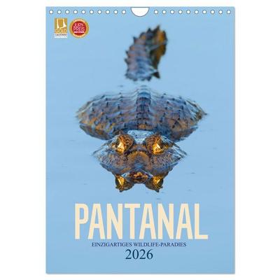 Pantanal – Einzigartiges Wildlife-Paradies (Wandkalender 2026 DIN A4 hoch), CALVENDO Monatskalender