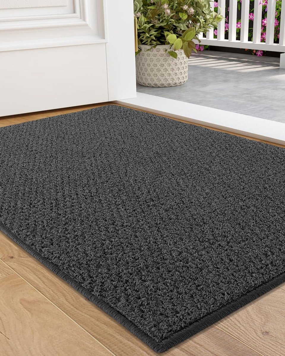 Schoonloopmat Entremat Grijs 120 x 140 cm