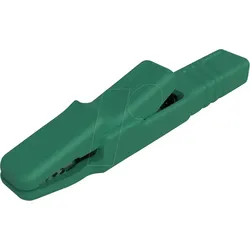 AK 2 S GN - Abgreifklemme, 4 mm, grün, gesichert