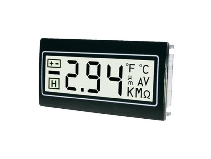 TDE Instruments 101440 DPM962-TW digitale multimeter voor inbouw schakelpaneel ± 200mV