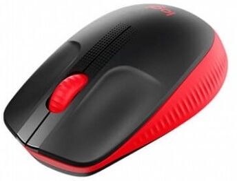 Ratón Logitech M190 sans fil Wireless Rouge, Neuf