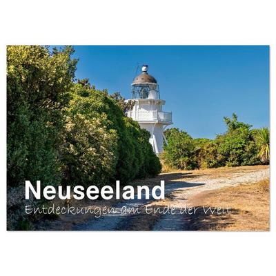 Neuseeland - Entdeckungen am Ende der Welt (Wandkalender 2026 DIN A2 quer), CALVENDO Monatskalender