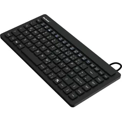 KeySonic KSK-3230IN (US) Mini-Industrie Tastatur, USB, schwarz, wasserdicht IP68
