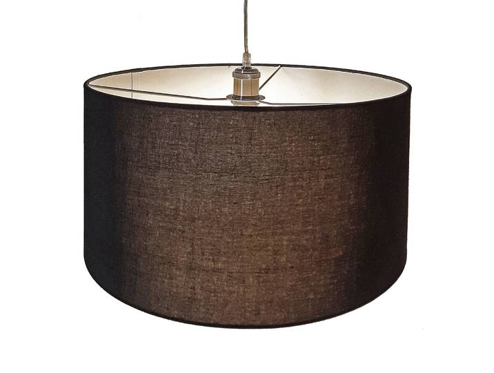 Suspension Timm Ø 50cm Gris Coton E27