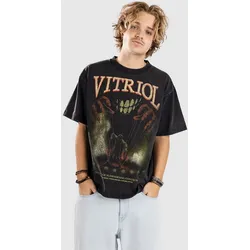Vitriol Vintage Horror Movie Crop T-Shirt vintage black Gr. XL