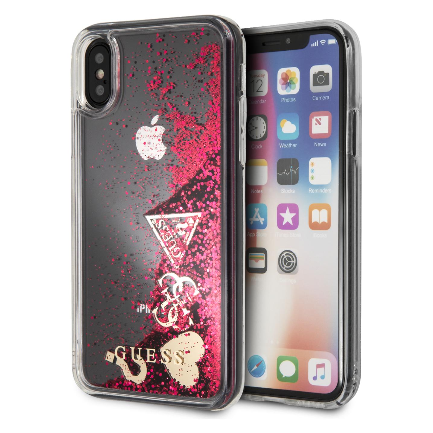 Guess Liquid Glitter (Apple iPhone X, Apple iPhone XS) (GUESS)