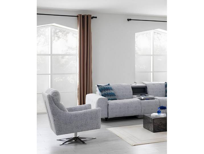 JVmoebel Drehsessel Drehbarer Executive Sessel in elegantem Design für Empfang und Lounge (Sessel), Made in Europa