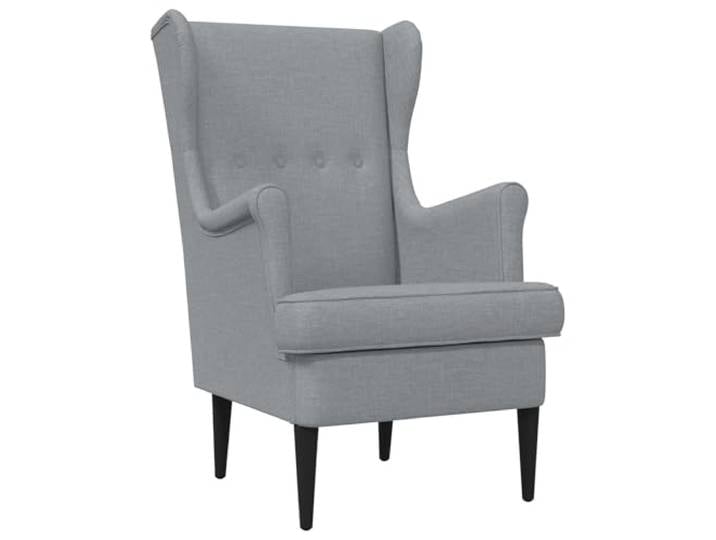 Makastle Sessel Hellgrau Stoff