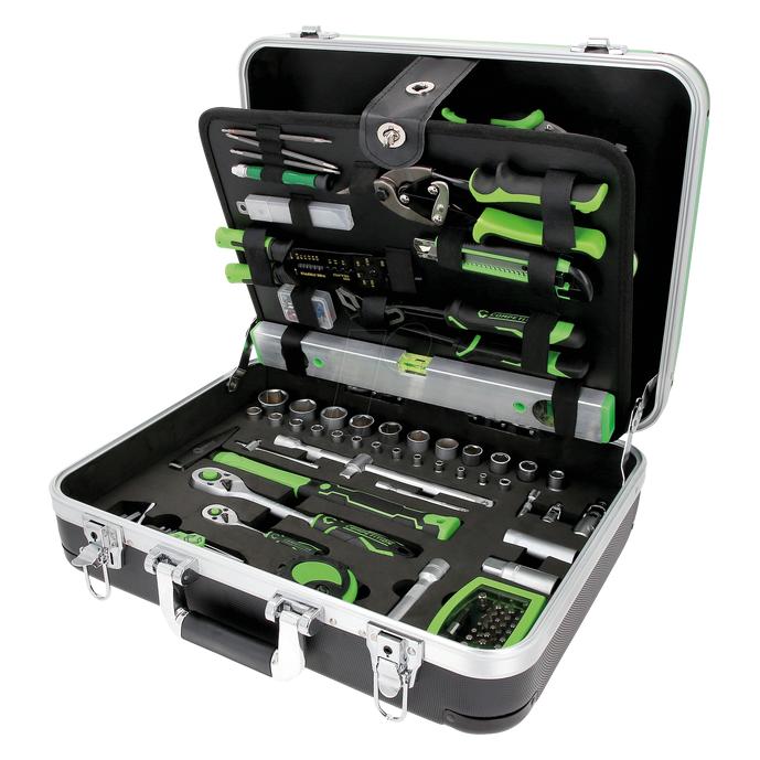 KS Tools COMPETITION 1/4"+1/2" Universal-Werkzeug-Satz, 145-tlg (145 Teile) (512.0145)