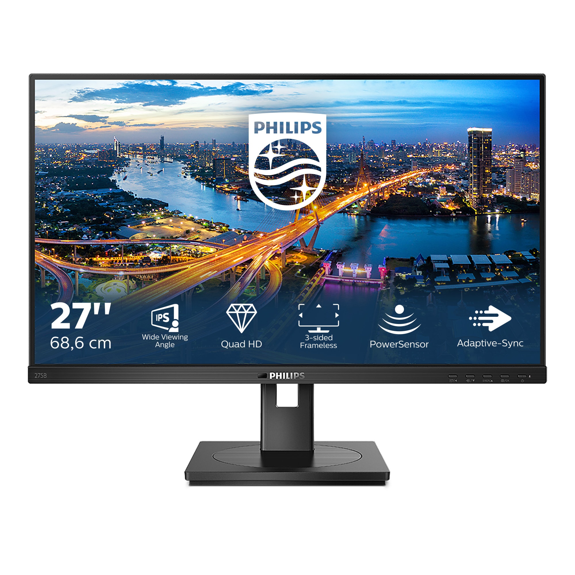 Philips B-Line 275B1 27 Zoll WQHD IPS Panel 16:9 75 Hz Monitor