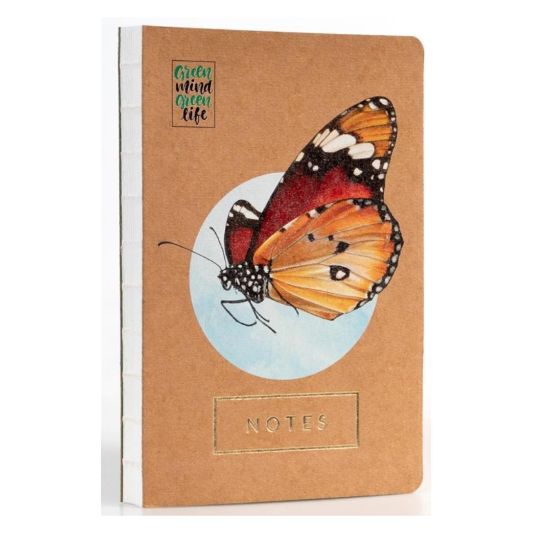 Schubiger Notizen Green Mind Green Life Motyl GML3 (A5, Gepunktet) (454808)