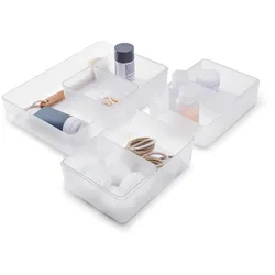 Tchibo - Schubladen-Organizer-Set - transparent