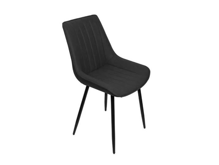 Chaises salle à manger/cuisine YYIXING lot de 8 - contemporain/design - noir - métal - 8 places