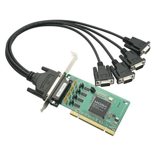 Moxa PCI KORT, 4 PORT RS-232, (5/12 (42782)