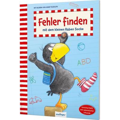 Der kleine Rabe Socke: Fehler finden mit dem kleinen Raben Socke, Taschenbuch von , Esslinger in der Thienemann-Esslinger Verlag GmbH,