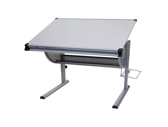 Mendler Kinder-/Jugend-Schreibtisch Oxford - grau