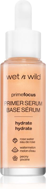 Wet n Wild PrimeFocus Hydrate brightening primer serum with moisturising effect 30 ml