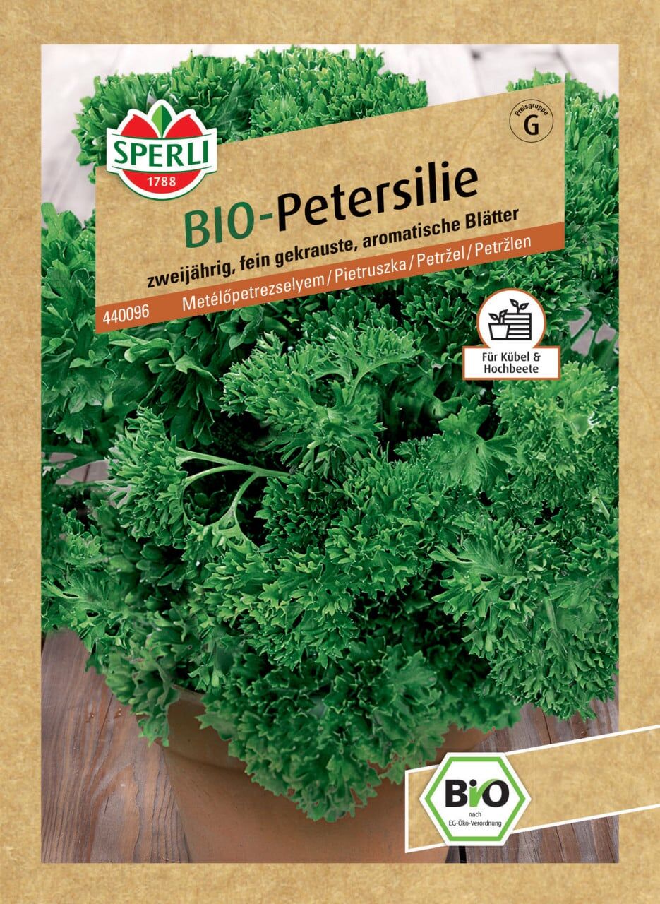 Sperli BIO Petersilie kraus