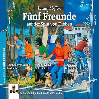 3er-Box: Fünf Freunde auf der Spur von Dieben (Folgen 121/123/131) - Katrin McClean, Audio, 4064066685225