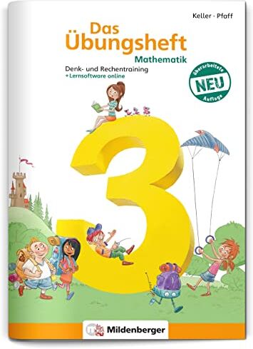 Hendrik Simon - Das Übungsheft Mathematik 3 - DIN A4: Denk- und Rechentraining - Preis vom 10.10.2026 11:48:34 h