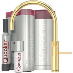Quooker Fusion Round COMBI+ CUBE Gold *7 Jahre Garantie & CUBE Filter Starter Paket* FNRGLD COMBI+ CUBE2
