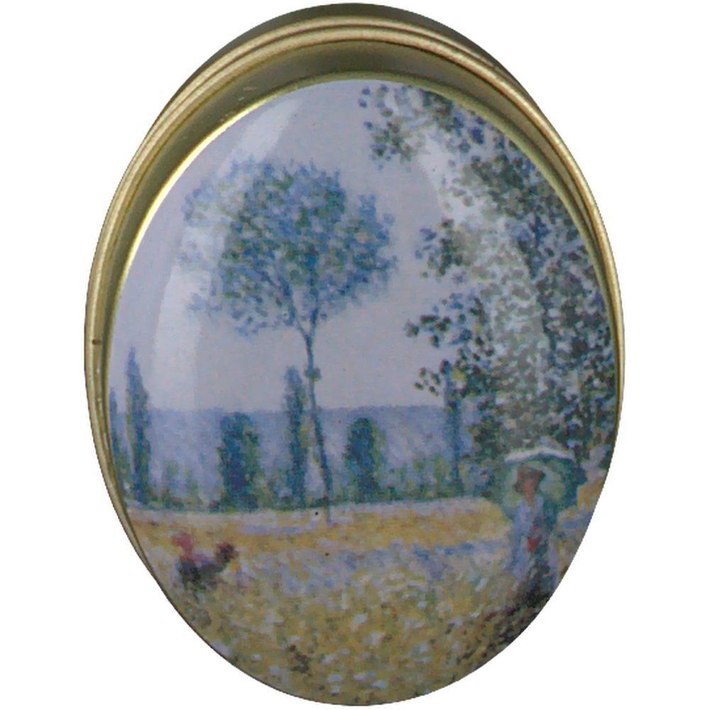Pillendose oval Klassik Motiv 1 St Dose