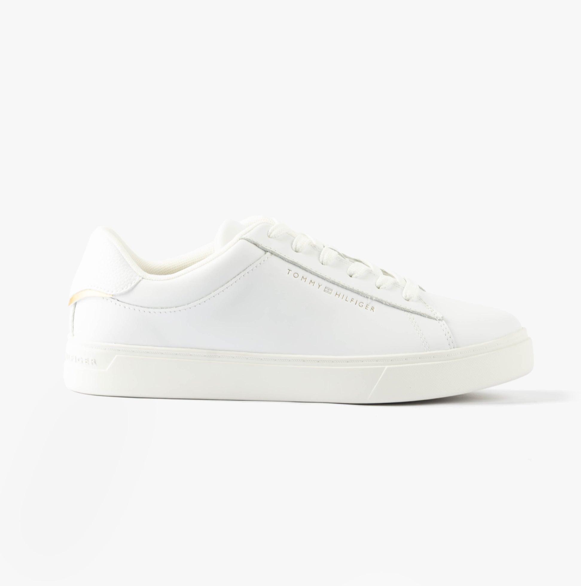 Tommy Hilfiger Essential Court Dames Sneakers Wit
