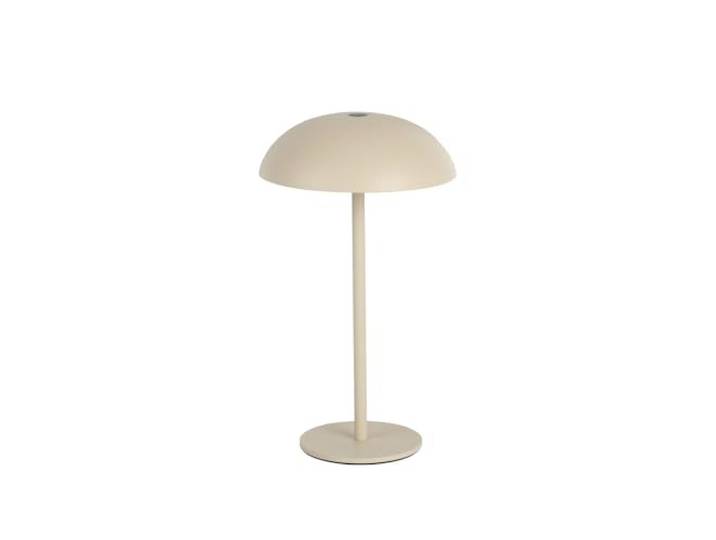 Arcchio LED Outdoor Tischlampe in beige, dimmbar Tischleuchte außen