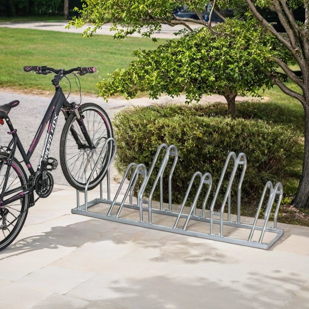 B2B Partner Einseitiger Fahrradständer, 6 Plätze, zum Verankern
