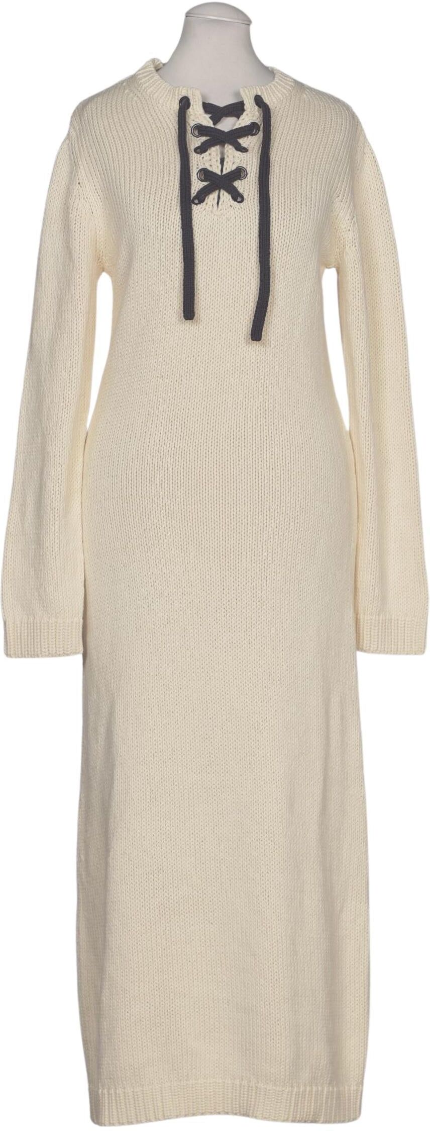 Zimmermann Damen Kleid, Cremeweiß, Gr. M (UK 12), Baumwolle - Second Hand