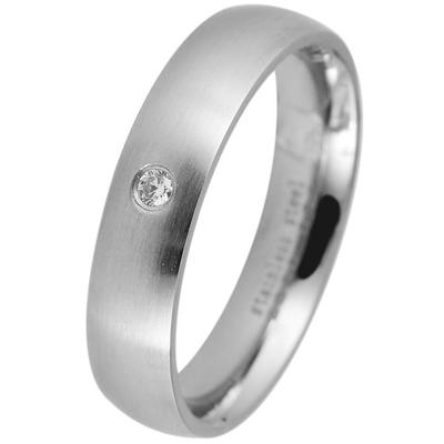 Partnerring AKZENT "Romantic Secret, silberfarbig, langlebig" Gr. 52, silber (silberfarbig), Fingerringe, Damen, 52, Edelstahl