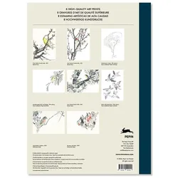 The Pepin Press, Bilder, Japanese Bird Prints (45 x 32 cm)