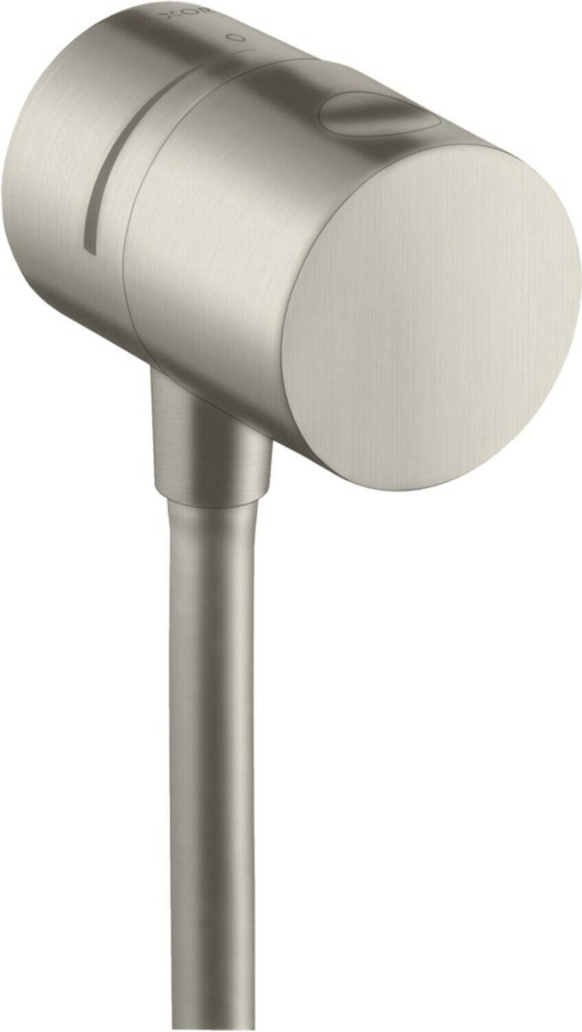 Hansgrohe Absperrventil Fixfit Stop AP, Edelstahl-Optik (38882800)